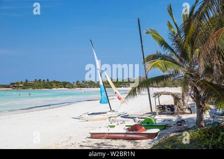 Kuba, Jardines del Rey, Cayo Coco, Playa Larga Stockfoto