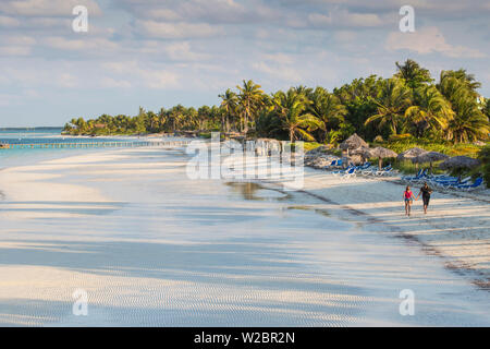 Kuba, Jardines del Rey, Cayo Guillermo, Playa El Paso Stockfoto