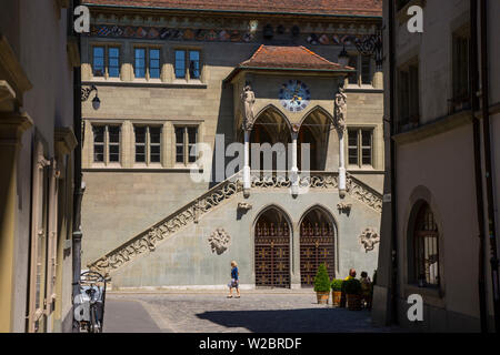 Rathaus (Rathaus), Bern (Bern), Berner Oberland, Schweiz Stockfoto