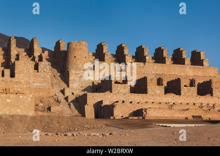 Chile, Antofagasta, Museo Desierto de Atacama und Ruinen der Huanchaca mine Stockfoto