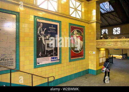 Wittenbergplatz Underground Station, Berlin, Deutschland, Europa. Stockfoto