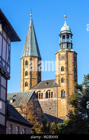 Kirche St. Cosmas und Damian, Goslar, Harz, Niedersachsen, Deutschland Stockfoto