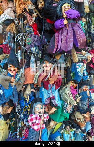 Cafe in Marktplatz, Altstadt, Wernigerode, Harz, Sachsen-Anhalt, Deutschland Stockfoto