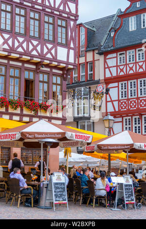 Deutschland, Hessen, Frankfurt am Main, Altstadt (Altstadt), Römerberg Stockfoto