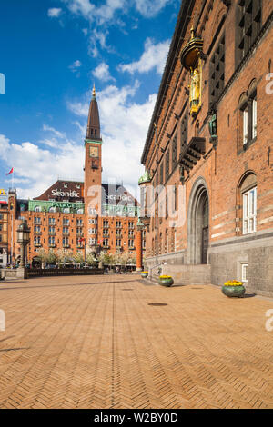 Dänemark, Seeland, Kopenhagen, Copenhagen-Rathaus Stockfoto