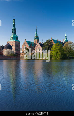 Dänemark, Zealand, Hillerod, Schloss Frederiksborg, außen Stockfoto