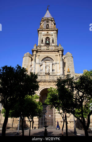 Kirche von San Miguel, Jerez de la Frontera, Provinz Cadiz, Andalusien, Spanien Stockfoto