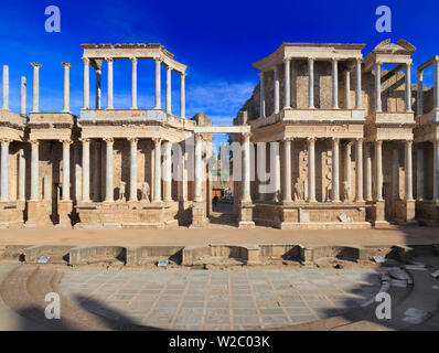 Römisches Theater, Merida, Extremadura, Spanien Stockfoto