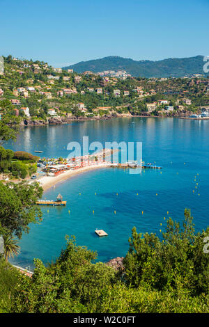 Theoule-sur-Mer, Esterel, Alpes Maritimes, Provence-Alpes-Cote d'Azur, Französische Riviera, Frankreich Stockfoto