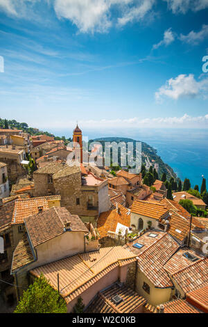 Roquebrune-Cap-Martin, Alpes Maritimes, Provence-Alpes-Cote d'Azur, Französische Riviera, Frankreich Stockfoto