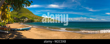 Karibik, Martinique, Les Anse d'Arlet, Petite Anse Stockfoto