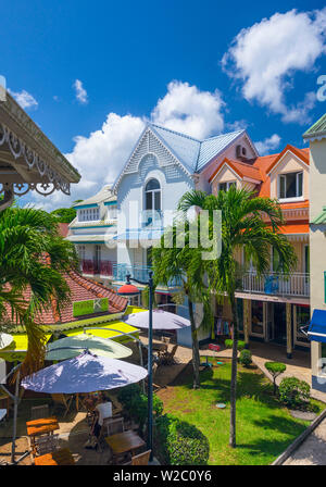 Karibik, Martinique, Pointe du Bout, Village Creole Stockfoto