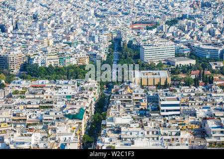 Griechenland, Attika, Athen, Athens Lykavittos Hill Stockfoto