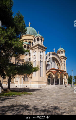 Griechenland, Peloponnes Region, Patra, Agios Andreas Kirche Stockfoto