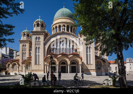 Griechenland, Peloponnes Region, Patra, Agios Andreas Kirche Stockfoto