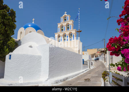 Akrotiri, Santorini (Thira), Kykladen, Griechenland Stockfoto