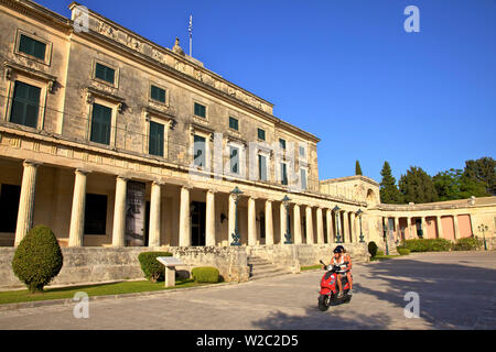 Palast von St. Michael und St. Georg, Altstadt von Korfu, Corfu, Ionische Inseln, griechische Inseln, Griechenland, Europa Stockfoto