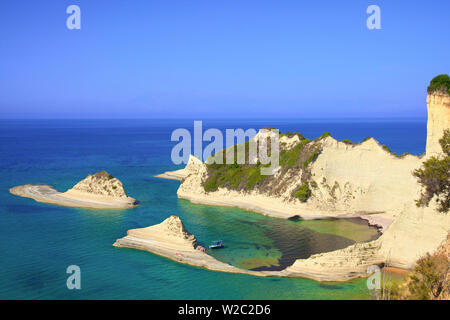 Kap Drastis, Korfu, Ionische Inseln, Griechische Inseln, Griechenland, Europa Stockfoto