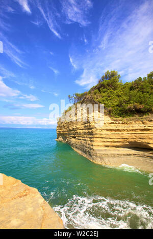 Sidari, Korfu, Ionische Inseln, griechische Inseln, Griechenland, Europa Stockfoto