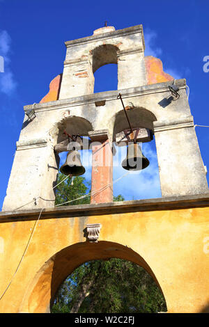 Glockenturm, Paxos, Ionische Inseln, Griechische Inseln, Griechenland, Europa Stockfoto