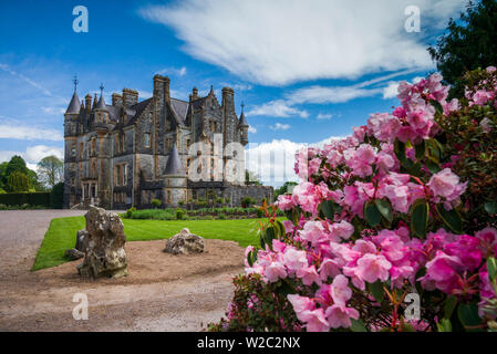 Irland, County Cork, Blarney, Blarney Castle und der Gärten, der Blarney House Stockfoto