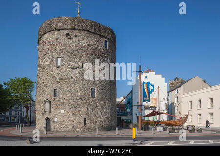 Irland, County Waterford, Waterford City, Reginald's Tower", das älteste Gebäude in Irland Stockfoto