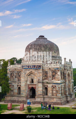 Indien, Delhi, New Delhi, Lodi Garten, Shish Gumbad Grab Stockfoto