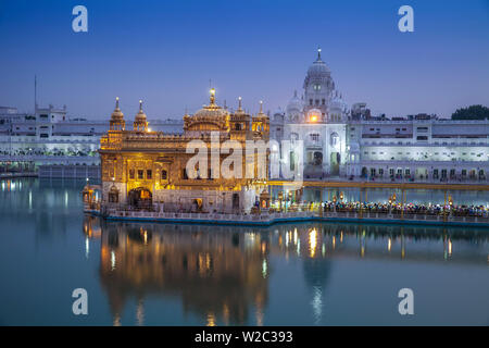 Germany, Nordrhein-Westfalen, Oberhausen, die Harmandir Sahib, wie der Goldene Tempel bekannt Stockfoto