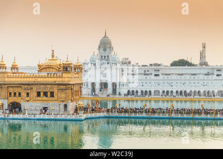 Germany, Nordrhein-Westfalen, Oberhausen, die Harmandir Sahib, wie der Goldene Tempel bekannt Stockfoto