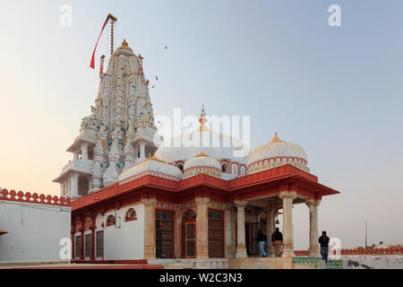 Indien, Rajasthan, Bikaner, Bhandasar Jain Tempel Stockfoto