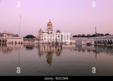 Indien, Delhi, New Delhi, Gurdwara Bangla Sahib, Sikh Tempel Stockfoto