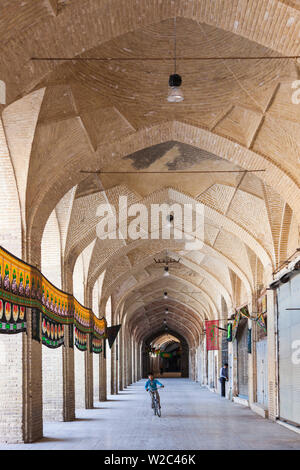 Iran, südöstlichen Iran, Kerman, End-to-End, Basar, Torbögen Stockfoto