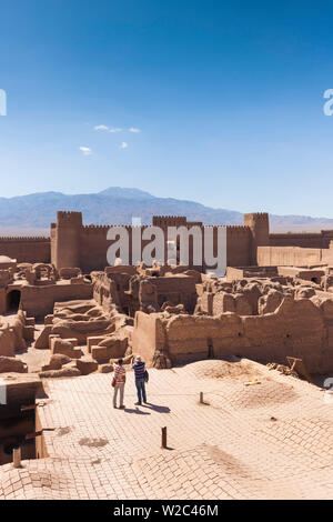 Iran, südöstlichen Iran Rayen, Arg e Rayen, uralten Adobe Zitadelle Stockfoto