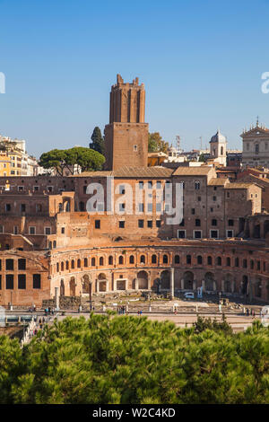 Italien, Latium, Rom, Mercati di Traiano - der Trajan Markt Stockfoto