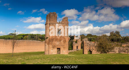 Italien, Latium, Rom, Appia, Villa de Massenzio Stockfoto