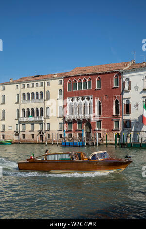 Paläste am Canale Grande, Venedig, Italien Stockfoto