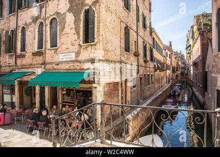 Campiello del Spezier, Viertel San Polo, Venedig, Venetien, Italien Stockfoto