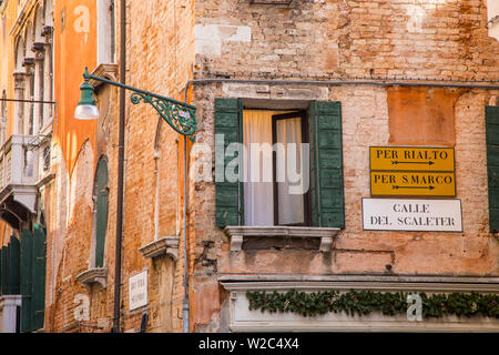 Viertel San Polo, Venedig, Venetien, Italien Stockfoto