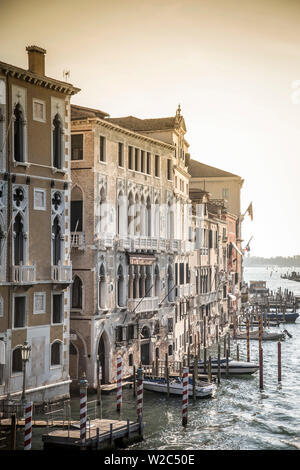 Paläste am Canale Grande, Venedig, Italien Stockfoto