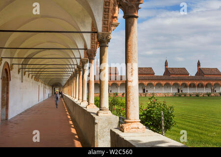 Kloster Certosa di Pavia, Lombardei, Italien Stockfoto