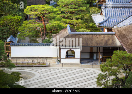 Japan, Kyoto, Ginkakuji Temple - Welterbe Stockfoto