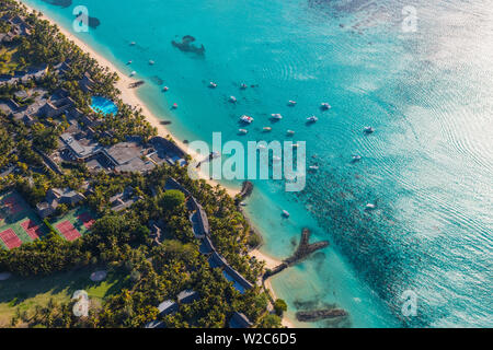 Beachcomber Paradis Hotel, Le Morne Brabant Halbinsel, Black River (Riviere Noire), Westküste Mauritius Stockfoto