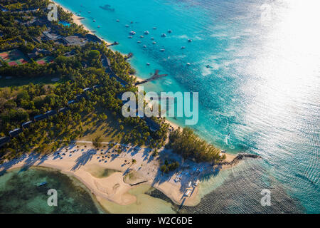 Beachcomber Paradis Hotel, Le Morne Brabant Halbinsel, Black River (Riviere Noire), Westküste Mauritius Stockfoto