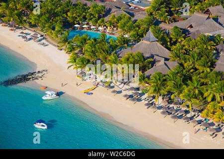 Beachcomber Paradis Hotel, Le Morne Brabant Halbinsel, Black River (Riviere Noire), Westküste Mauritius Stockfoto