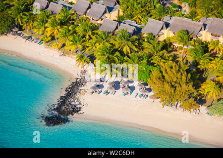 Beachcomber Paradis Hotel, Le Morne Brabant Halbinsel, Black River (Riviere Noire), Westküste Mauritius Stockfoto