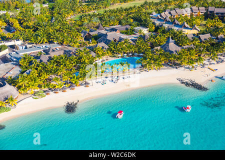 Beachcomber Paradis Hotel, Le Morne Brabant Halbinsel, Black River (Riviere Noire), Westküste Mauritius Stockfoto