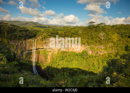 Chamarel Wasserfälle, Black River (Riviere Noire), Mauritius Stockfoto