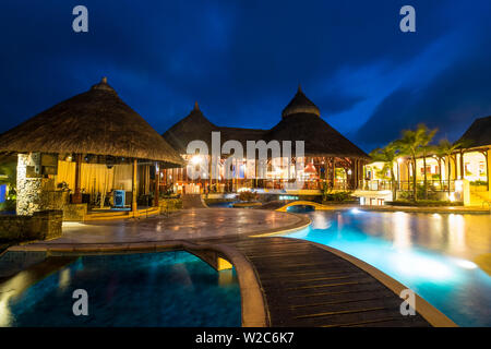 Le Touessrok Hotel, Trou D'eau Douce, Flacq, Ostküste, Mauritius Stockfoto