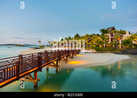 Le Touessrok Hotel, Trou D'eau Douce, Flacq, Ostküste, Mauritius Stockfoto