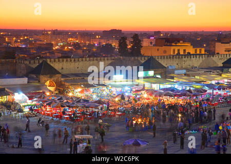 Platz von Ruinen, Meknes, Marokko, Nordafrika Stockfoto